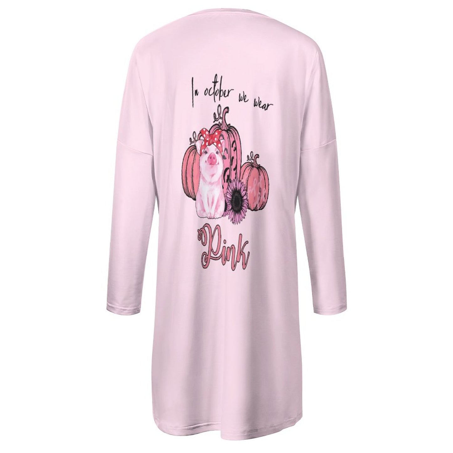 Sudadera Larga Mujer Personalizada | Tu Uniforme para Home Office