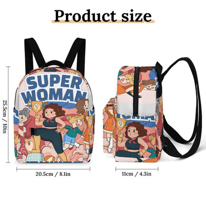 Mini Mochila Casual Personalizada Impermeable de Tela Oxford
