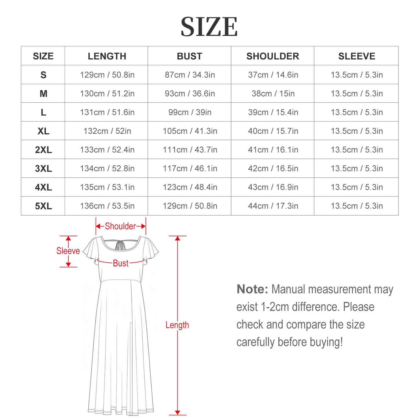 Flared Sleeve Dress 1 (184)