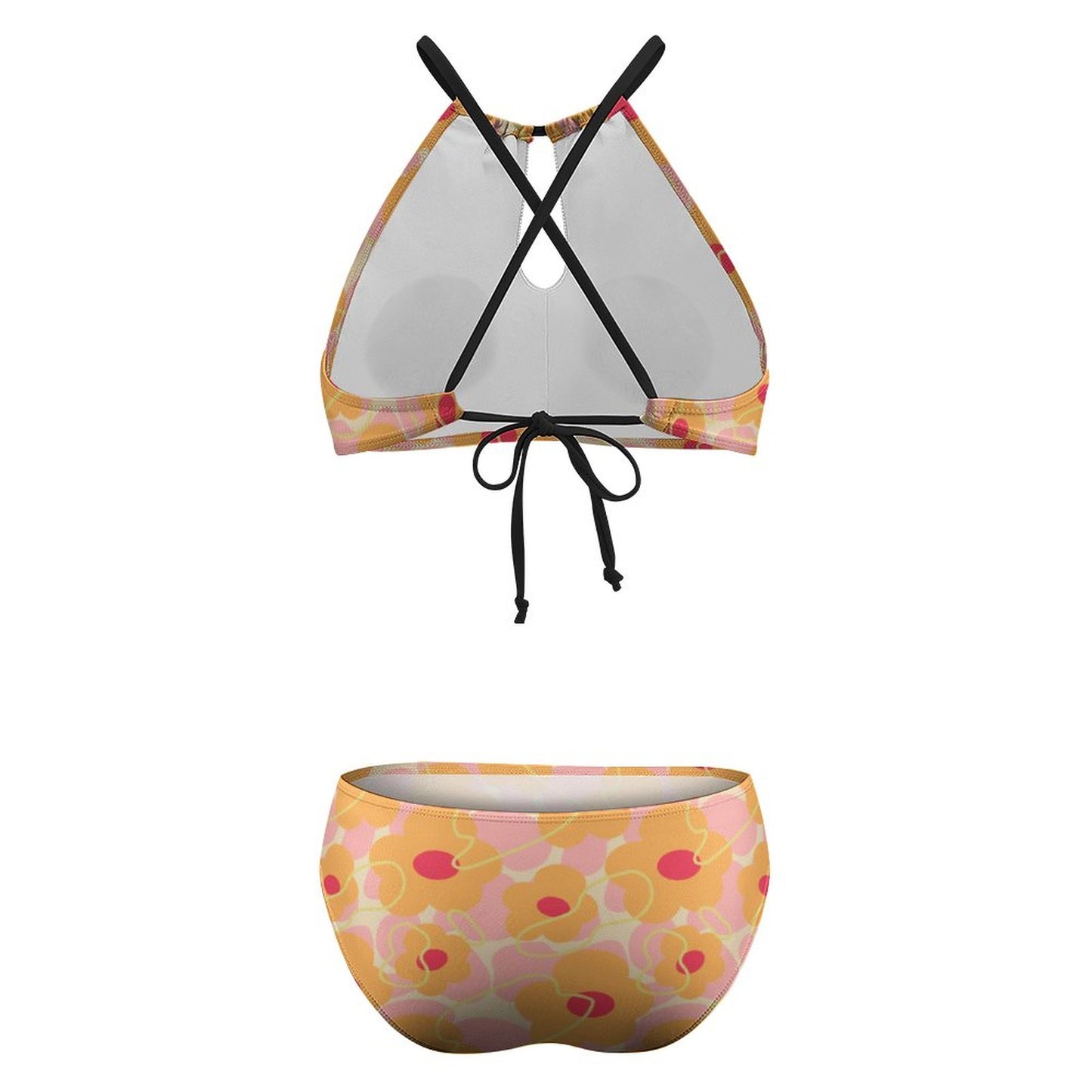 Bikini Triángulo Personalizado con Tiras | Traje de Baño 2 Piezas Ajustable