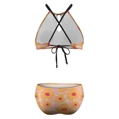 Bikini Triángulo Personalizado con Tiras | Traje de Baño 2 Piezas Ajustable