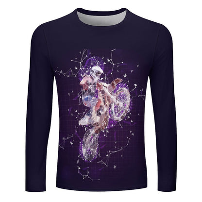 Playera Manga Larga Full Print Personalizada | Sublimación 360°