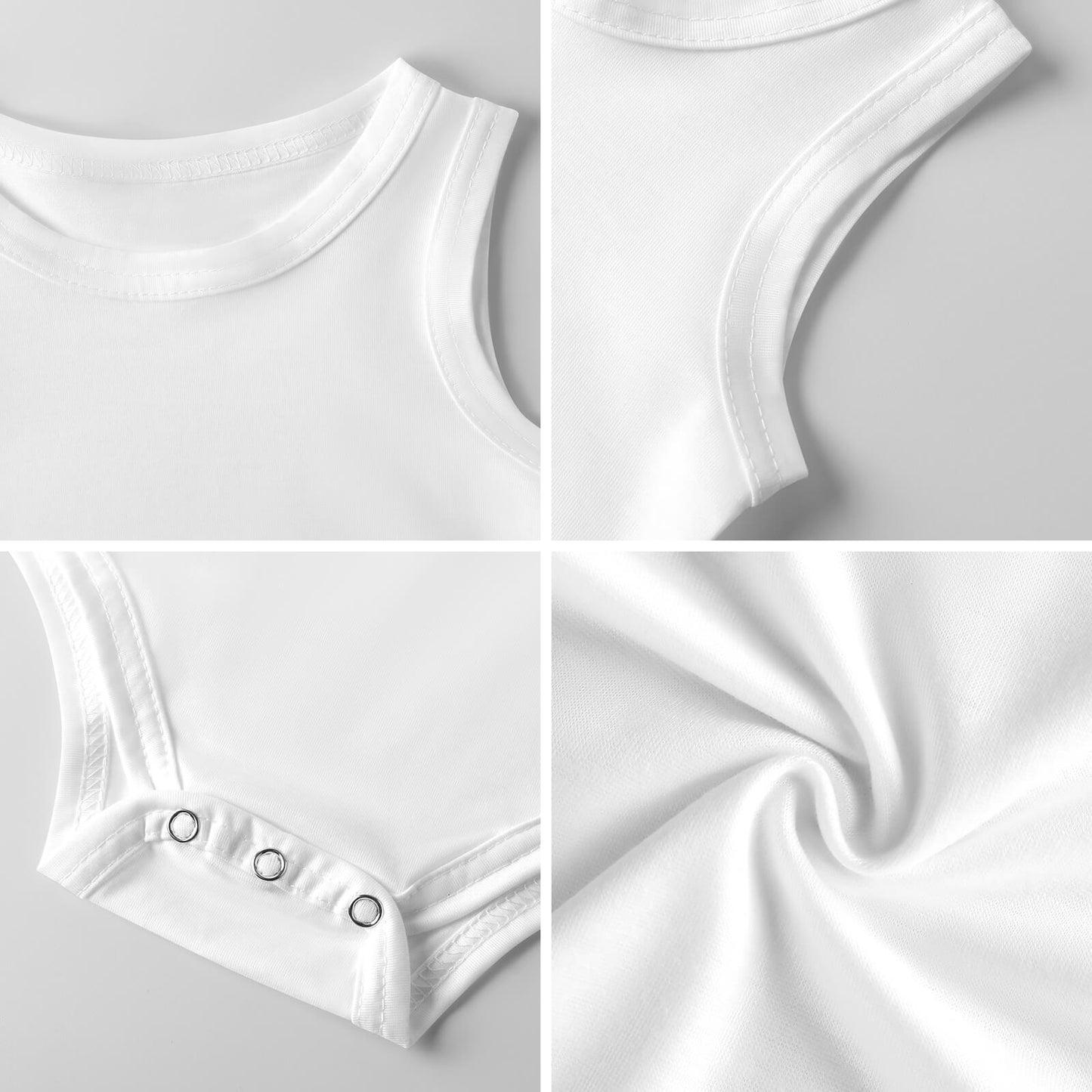 Pañalero Body Personalizado para Bebé | Ropa sin Mangas Recién Nacido