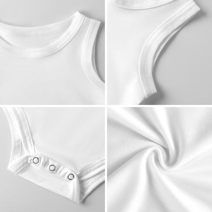 Pañalero Body Personalizado para Bebé | Ropa sin Mangas Recién Nacido