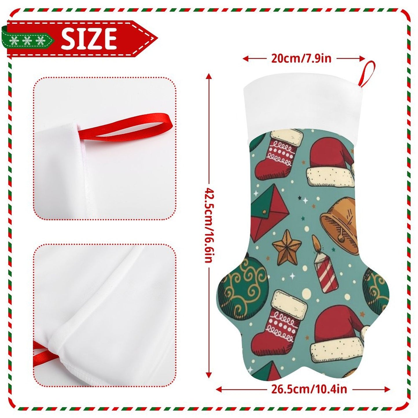 Bota Navideña para Perro Personalizada | El Regalo que Completa tu Familia