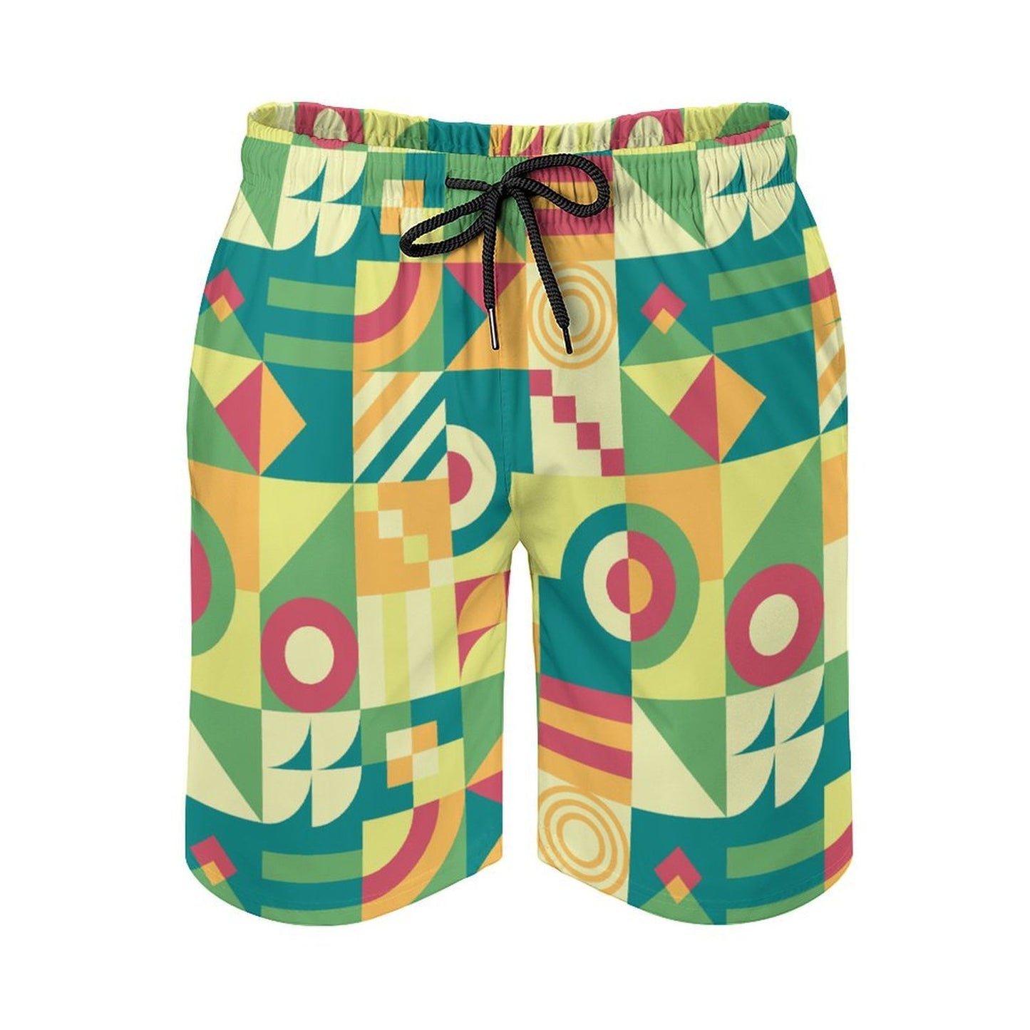 Beach Pants Green, Puzzle, Abstract Pattern