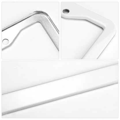 Set de Portaplacas Personalizados de Aluminio | Para Placa Americana