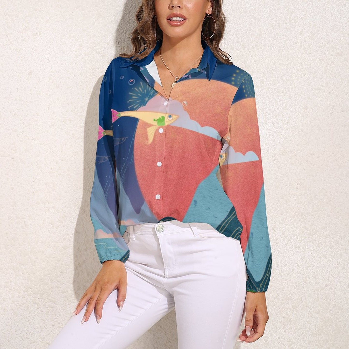 Blusa Camisera Personalizada para Mujer | Diseña con Tu Foto/Logo
