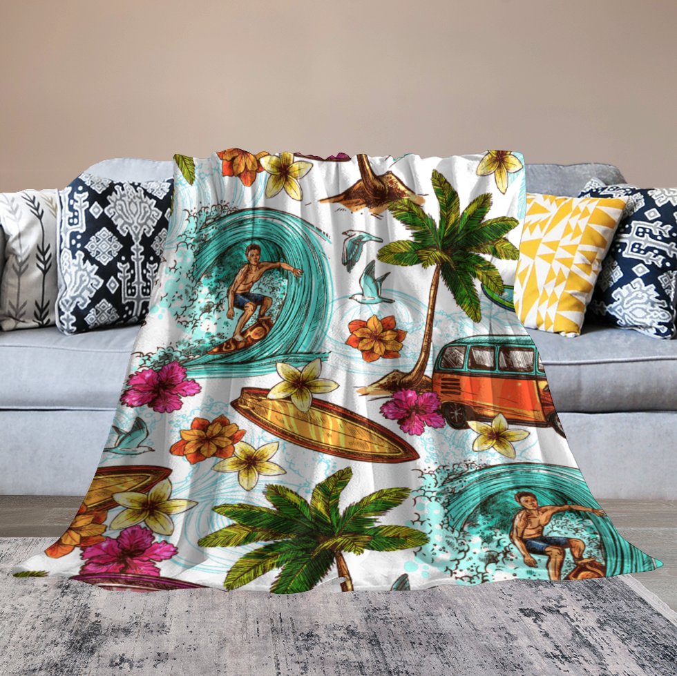 Manta Personalizada Franela 330g | Suave, Cálida y Anti-Peeling