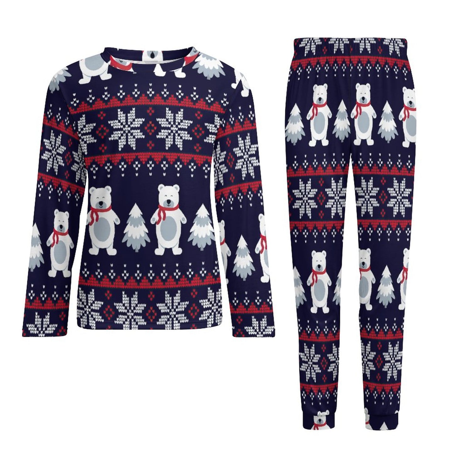 Pijama Hombre Personalizada | Set Largo Suave S-6XL Regalo