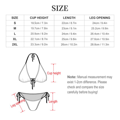 Bikini Personalizado Mujer | Traje de Baño con Foto Único