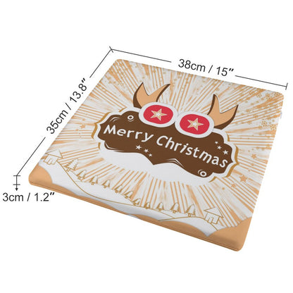 Cojín de Asiento Memory Foam Personalizado | Funda Lavable 38x35cm