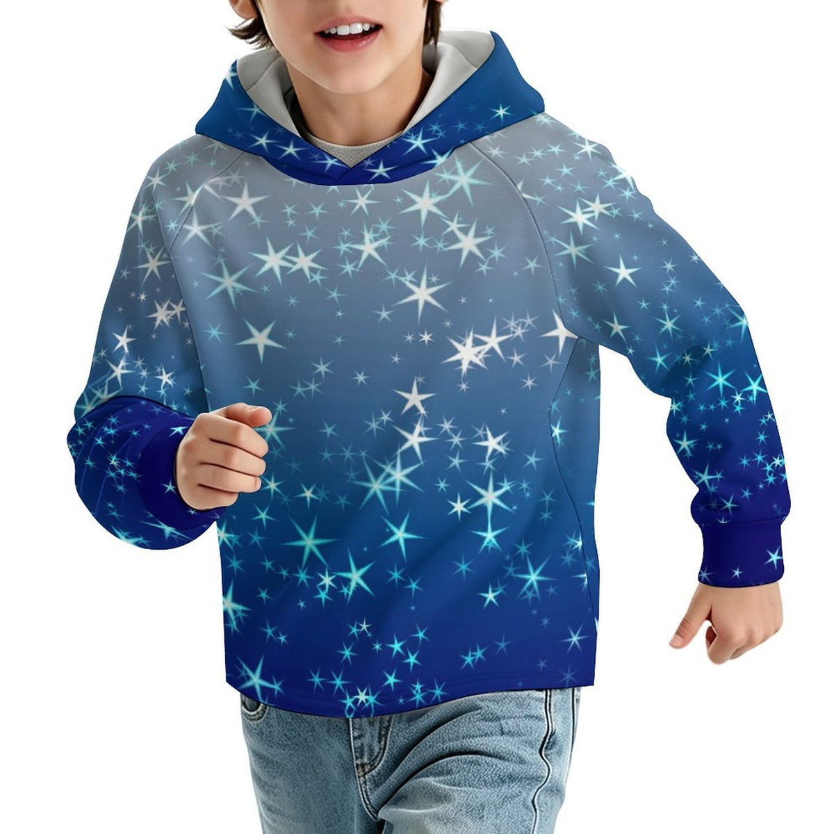 Sudadera Infantil con Gorra y Manga Ranglán para Personalizar