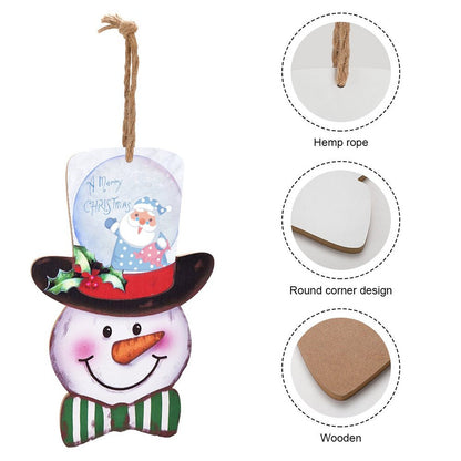 Tu Letrero de Puerta Navideño | Bienvenida Rústica y Personalizada