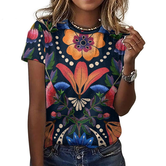 Playera de Algodón para Mujer Personalizada | Crea con tu Foto o Diseño