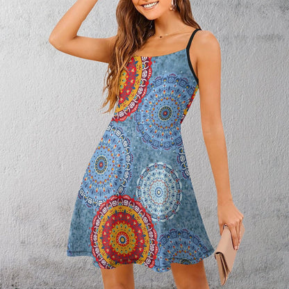 Vestido Cami Ajustable Corte Skater | Básico de Verano Personalizable