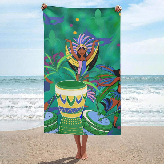 Toalla de Playa Personalizada | Diseña con Tu Foto o Logo