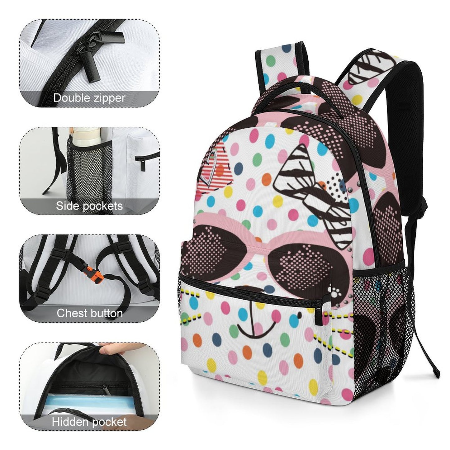 Mochila Escolar Personalizada para Niños | Comodidad y Seguridad