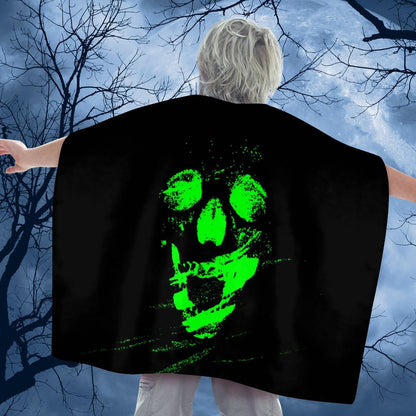 Capa de Halloween Personalizada | Disfraz Satén Reversible 70cm