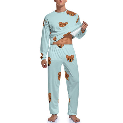 Pijama de Seda de Leche para Hombre | Suave y Personalizada