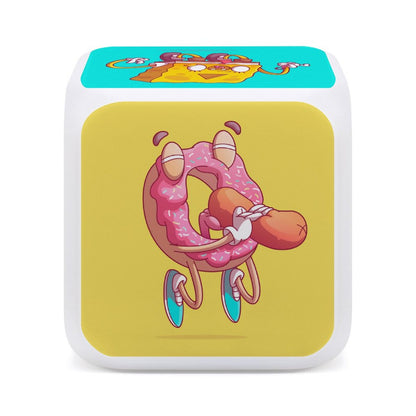 Reloj Despertador Cubo LED Personalizado | Fotos y 7 Colores