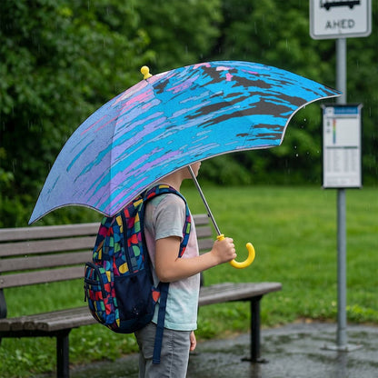 Children's Umbrella Ocean Summer Style One Size