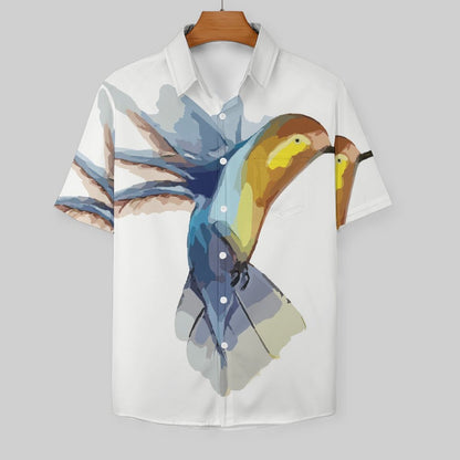 A Short Sleeved Shirt Oil Painting, Magpie