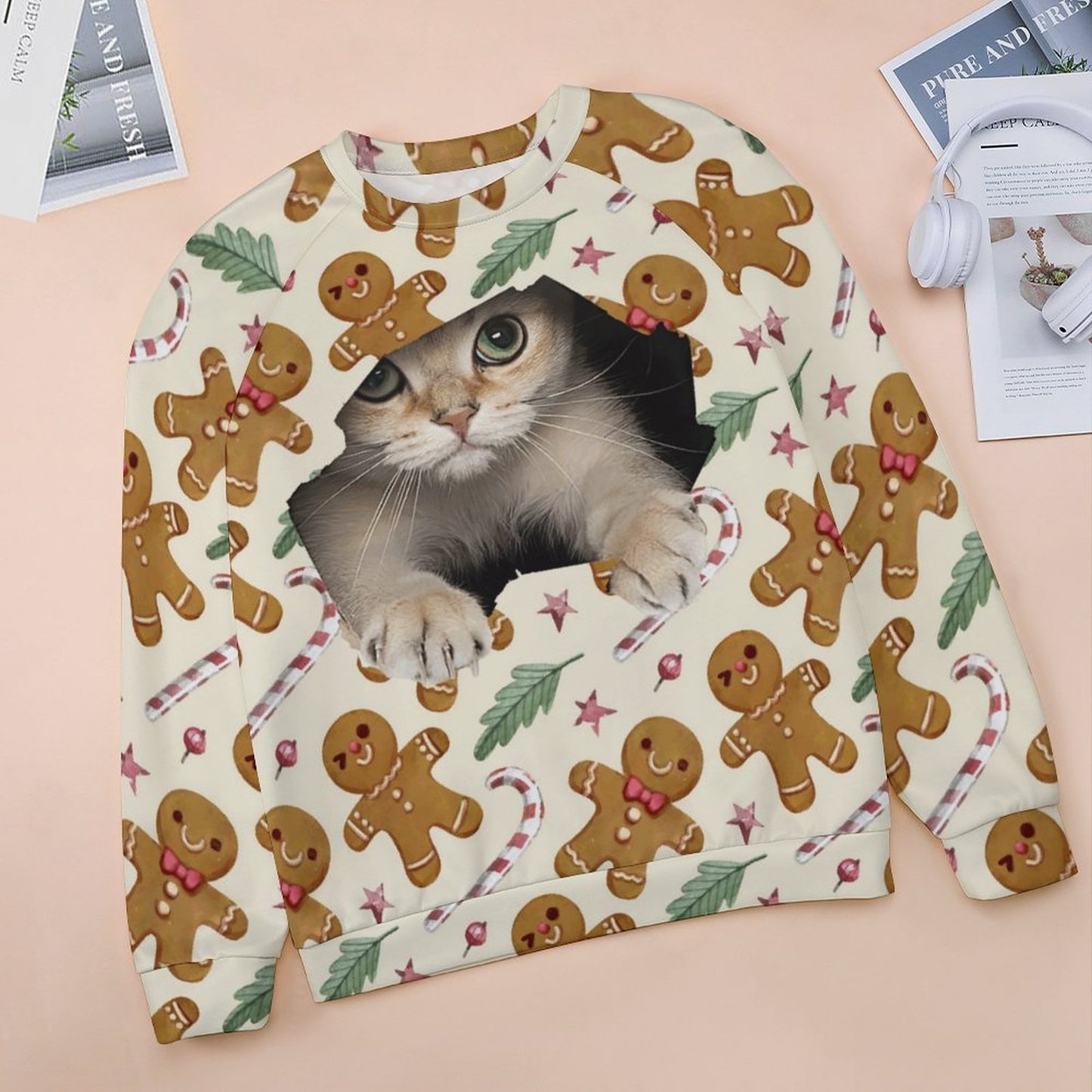 Sudadera Raglán Personalizada | French Terry 280g Premium