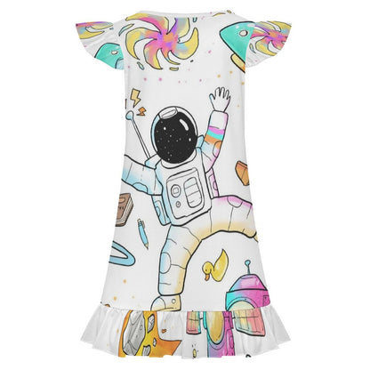 Camisola para Niña con Olanes Personalizable