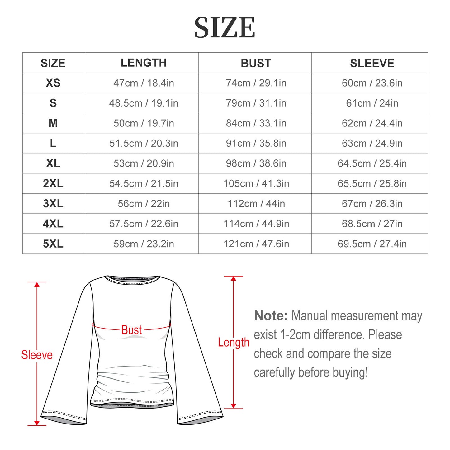 Top Personalizado Cuello Ojal | Blusa de Mangas Acampanadas
