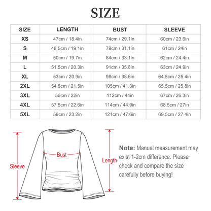 Top Personalizado Cuello Ojal | Blusa de Mangas Acampanadas