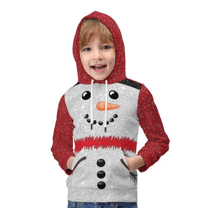 Sudadera Niño Personalizada | Hoodie Fleece Suave 6-12 Años