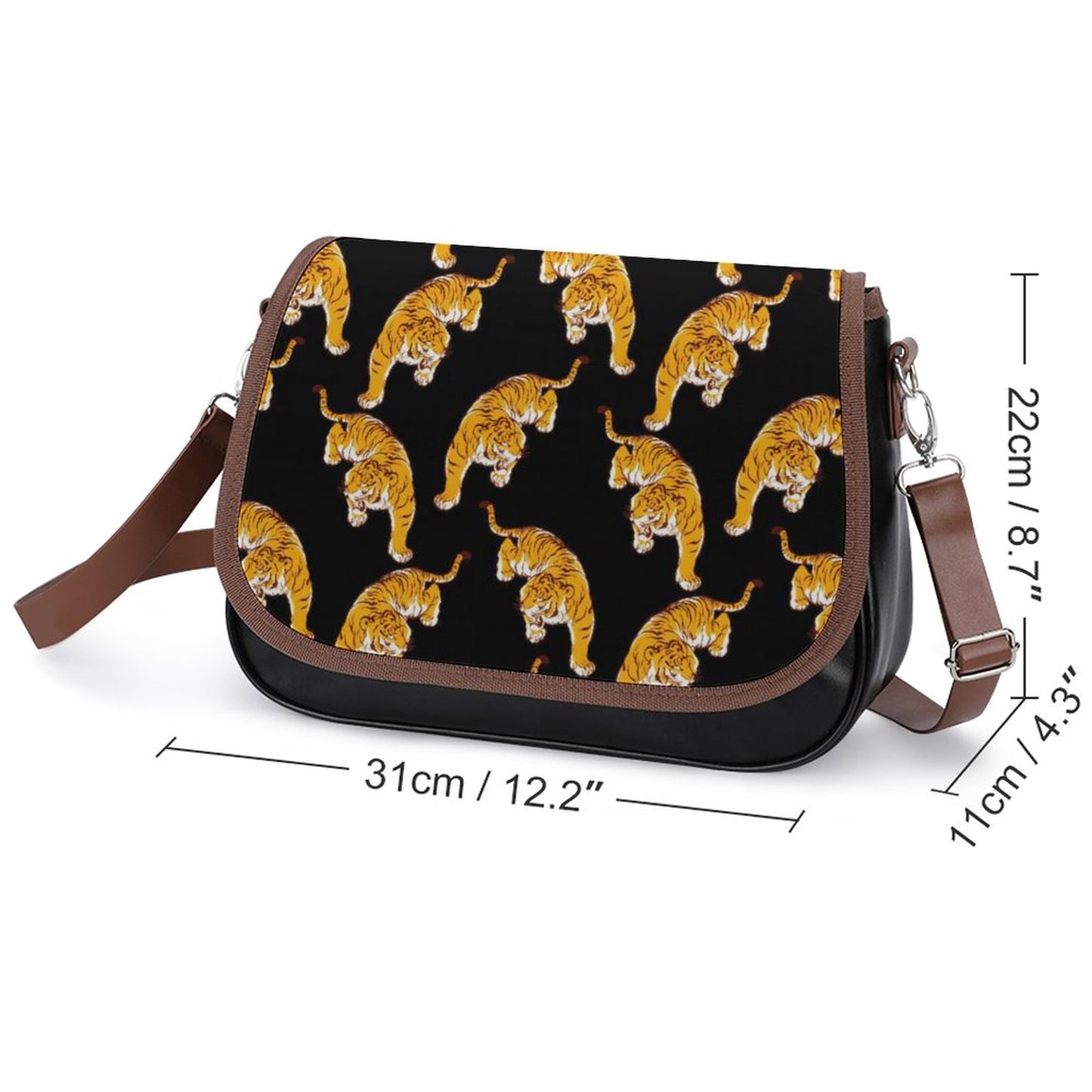 Bolsa Crossbody Personalizada | Bolso Mensajero de Piel Vegana