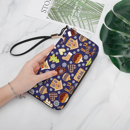 Cartera Larga Personalizada para Mujer | Clutch de Piel PU con Cierre