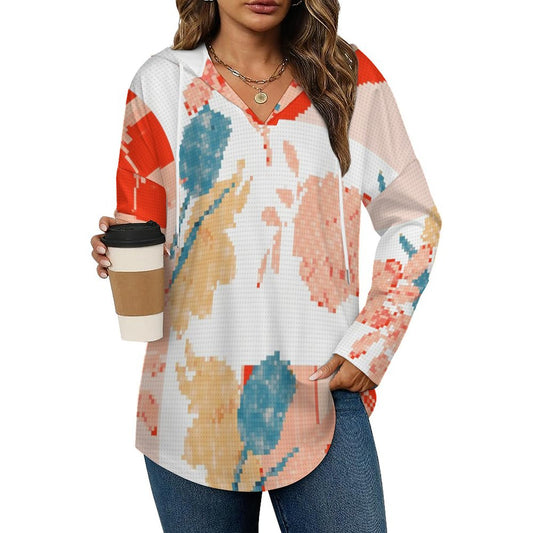 Sudadera Cuello V Personalizada para Mujer | Diseño Único