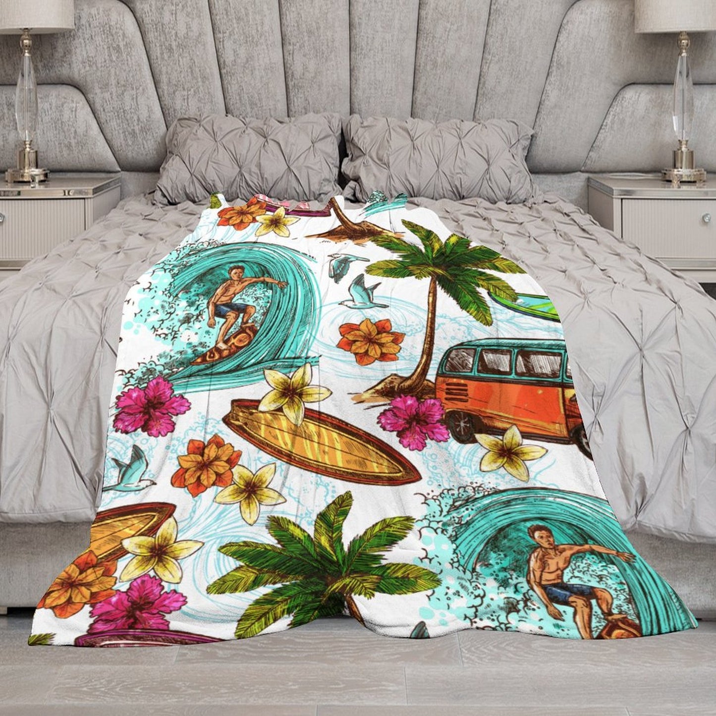 Manta Personalizada Franela 330g | Suave, Cálida y Anti-Peeling