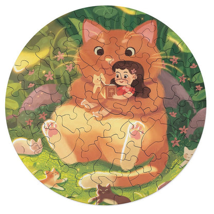 Rompecabezas de Madera Personalizado | Piezas Irregulares y Formas de Animales