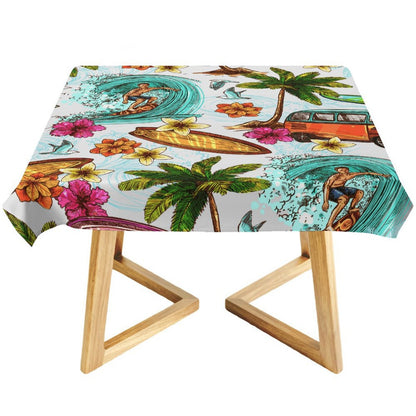Mantel Cuadrado Personalizado Impermeable | Tela Oxford Antimanchas