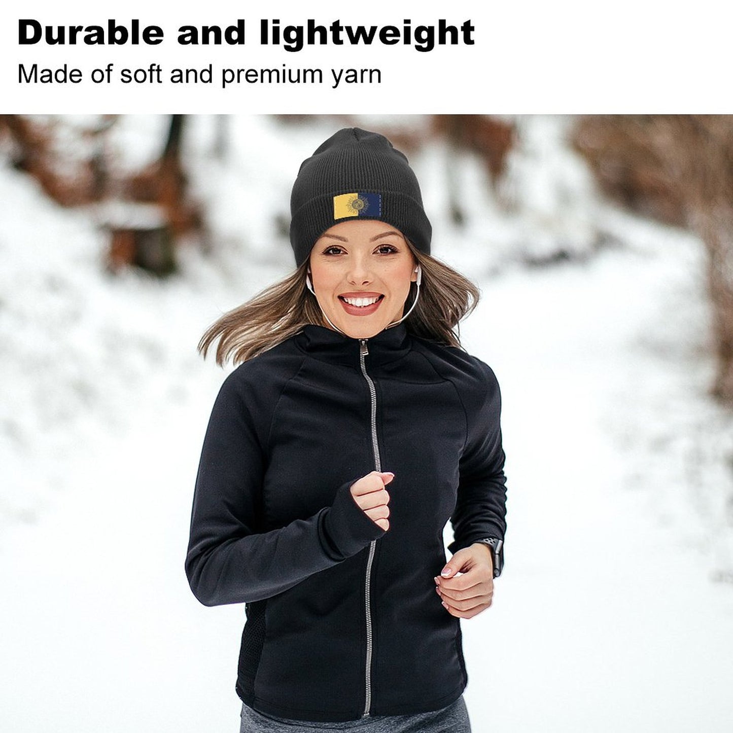 Beanie Personalizado Premium | Gorro Térmico Suave "Efecto Lana" (40-62cm)