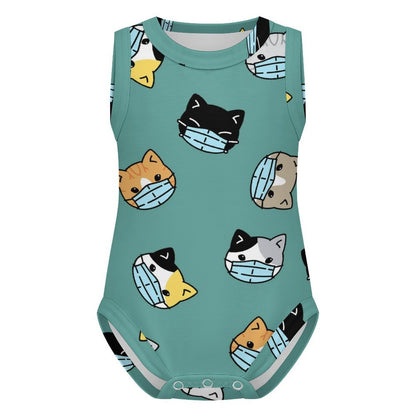 Pañalero Body Personalizado para Bebé | Ropa sin Mangas Recién Nacido