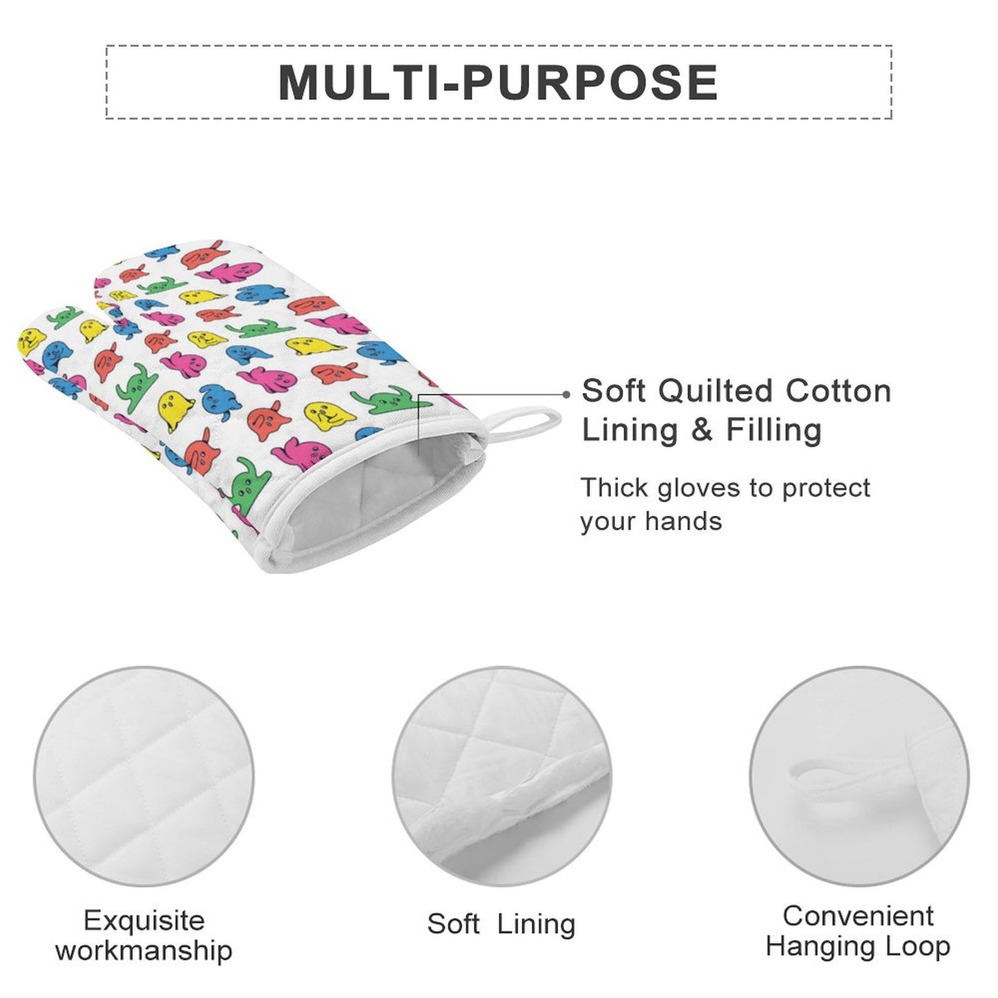 Guantes de Cocina Personalizados | Protege tus Manos con Estilo