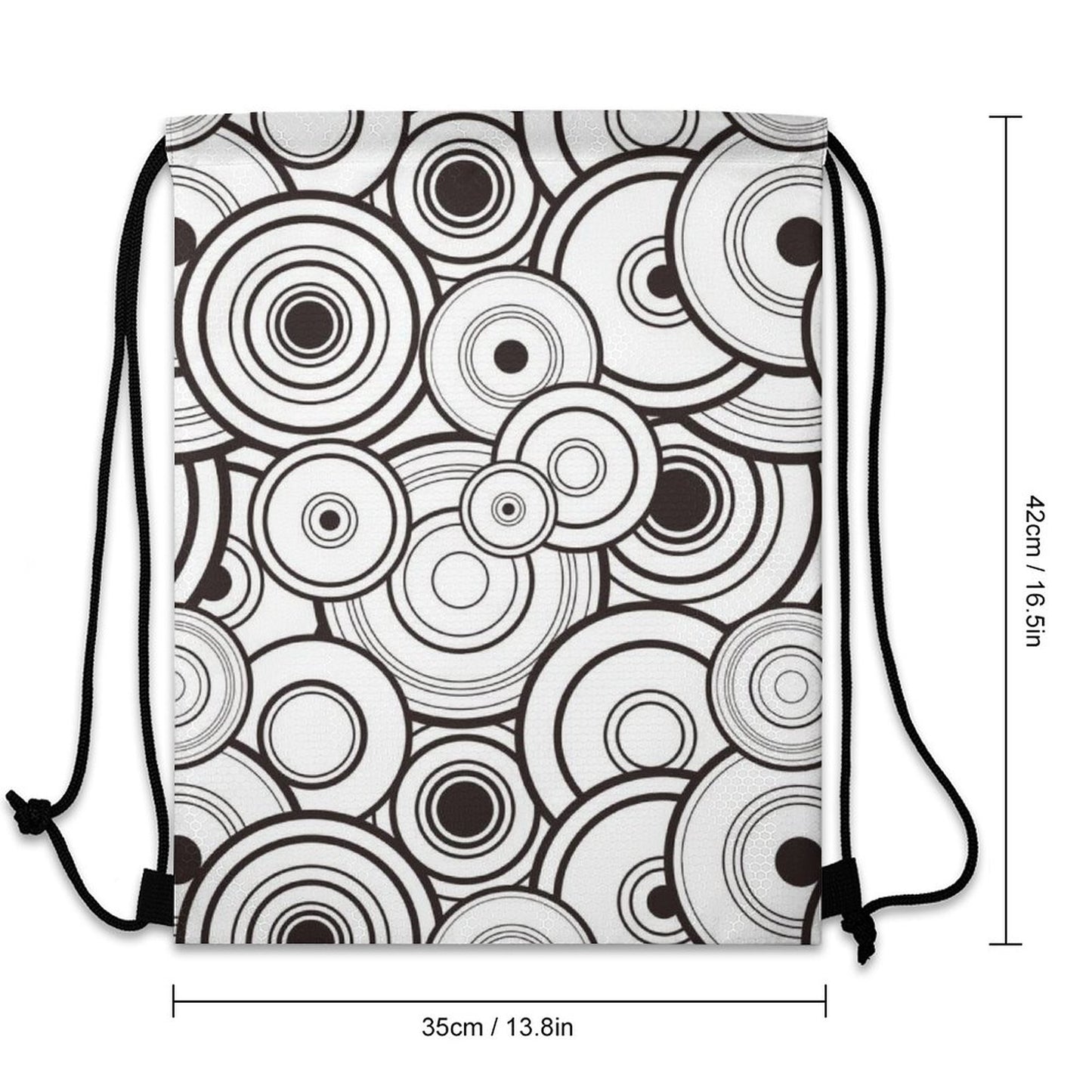 Mochila de Cuerdas Personalizada | Bolsa Hexagonal Drawstring