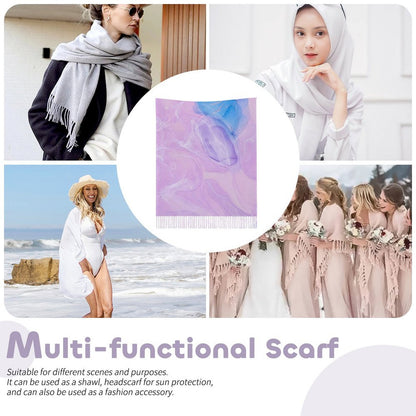 Pashmina Personalizada de Falsa Cachemira | Lujo, Calidez y Estilo Único