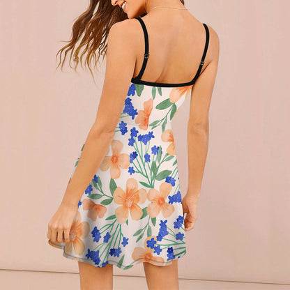 Vestido Lencero Personalizado | Slip Dress Ajustable & Anti-Arrugas