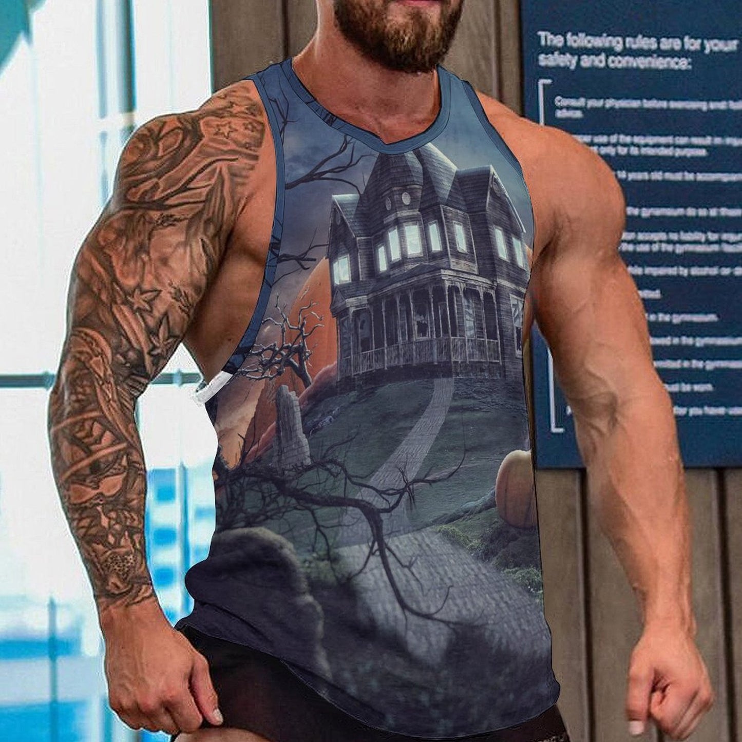 Tank Top Personalizado para Hombre | Camiseta Sin Mangas con Foto