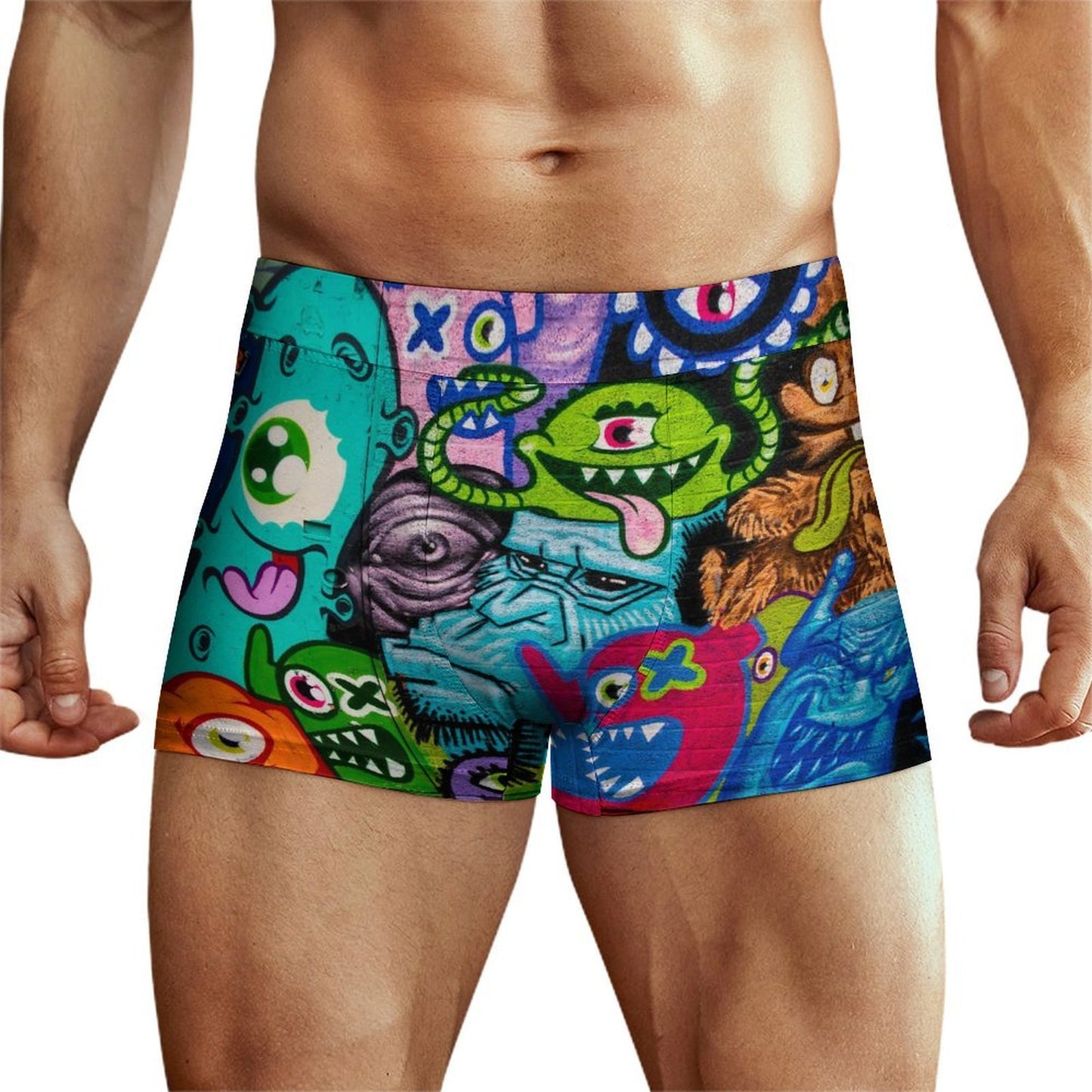 Calzón de Modal Personalizado para Hombre con Impresión Completa