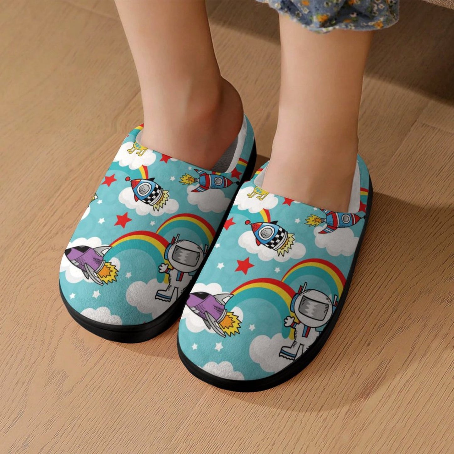 Pisos Fríos y Resbalosos? La Solución | Pantuflas para Niño