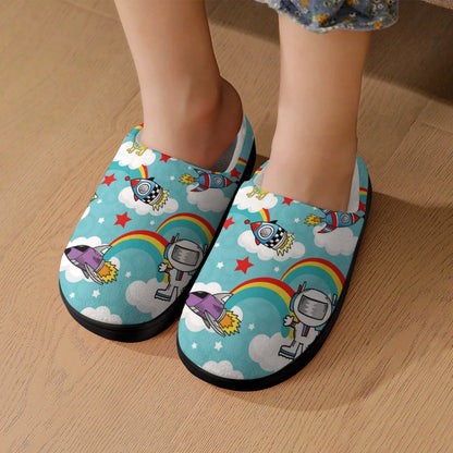 Pisos Fríos y Resbalosos? La Solución | Pantuflas para Niño