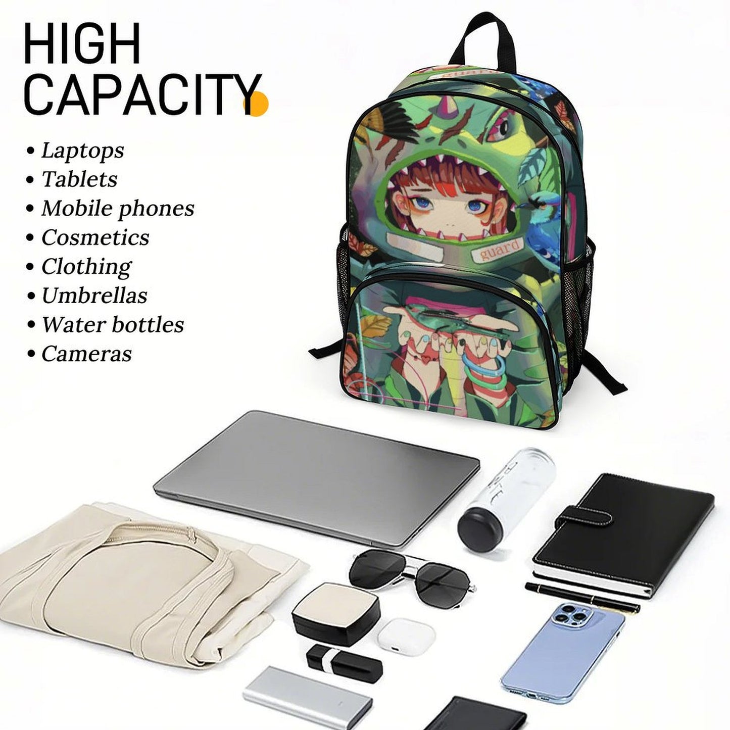 Mochila Escolar Personalizada para Niños | Impermeable y con Foto