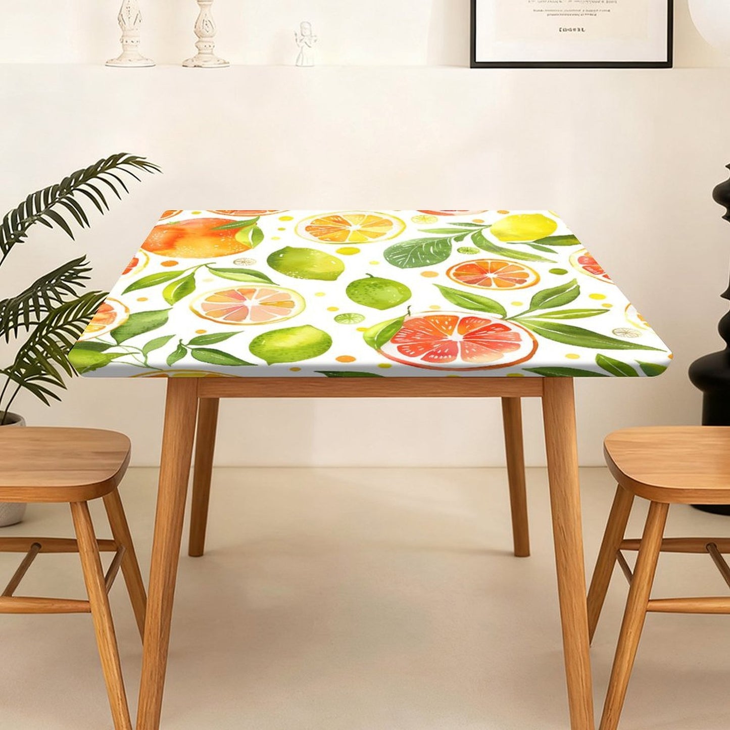 Mantel Ajustado para Mesa Cuadrada | El Escudo Anti-Derrames para Fiestas